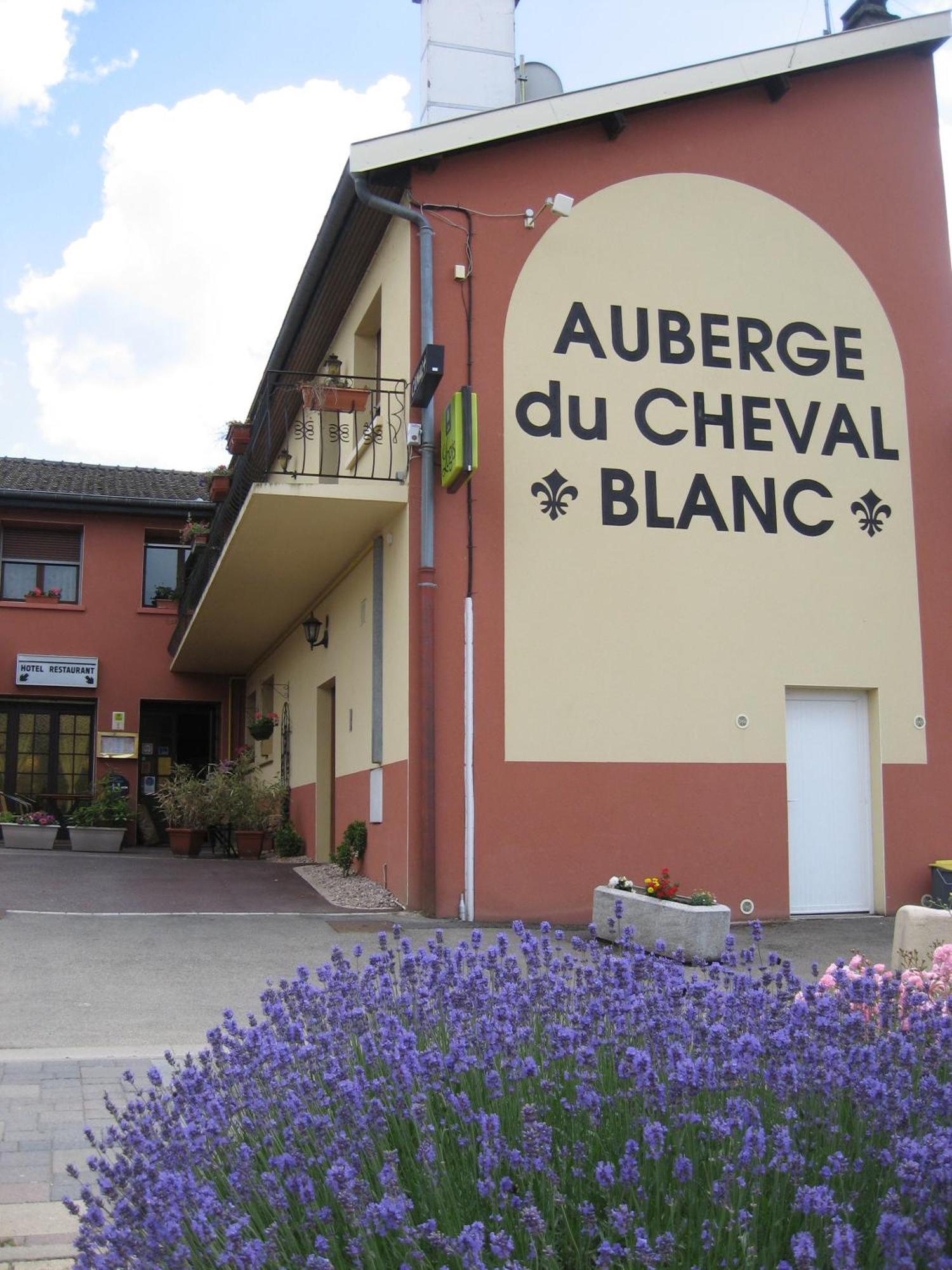 Logis Hotel Restaurant Auberge Du Cheval Blanc Chamouilley Exterior photo